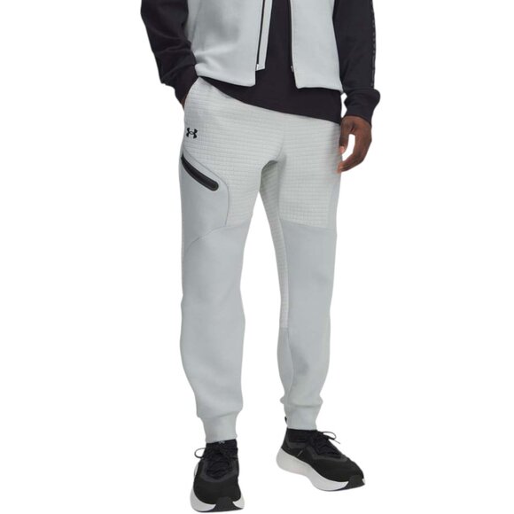 Under Armour Unstoppable Fleece Grid Joggers Men’s Size Large Tall 1386544-377 - Picture 2 of 7